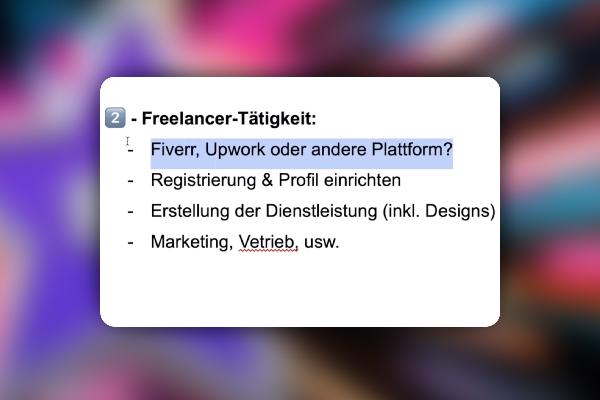 iMovie-Tutorial: 9.2 | Ich möchte Freelancer werden! Aber wie geht das?