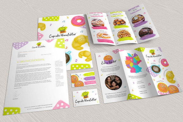 Corporate Design: Briefpapier, Visitenkarten, Flyer – Version 3