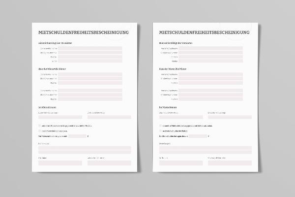 Leiehistorikkssertifikat: PDF-mal
