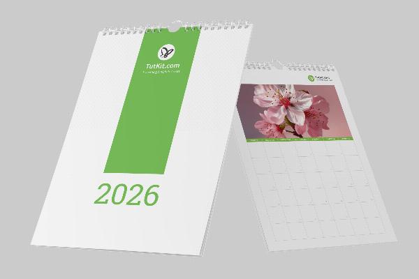 Calendarios de negocios personalizados para 2026: calendarios de pared