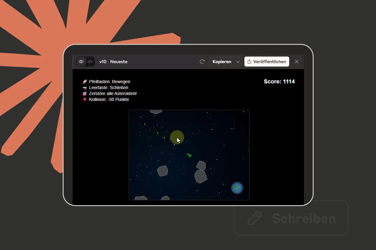 Claude AI 09: KI als Game-Developer (Der ultimative Live-Test)