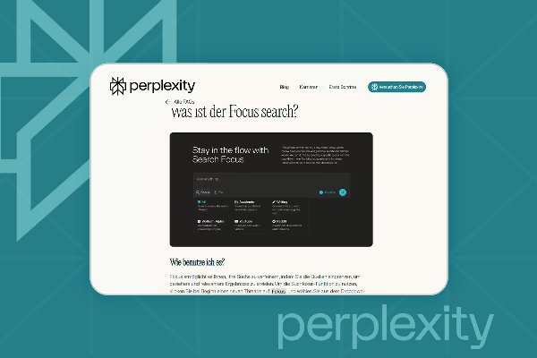 Perplexity AI 03: Käytä tarkkojen tulosten saamiseksi fokushakua