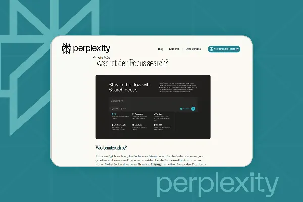 Perplexity AI 03: Die Fokus-Suche für präzise Ergebnisse nutzen
