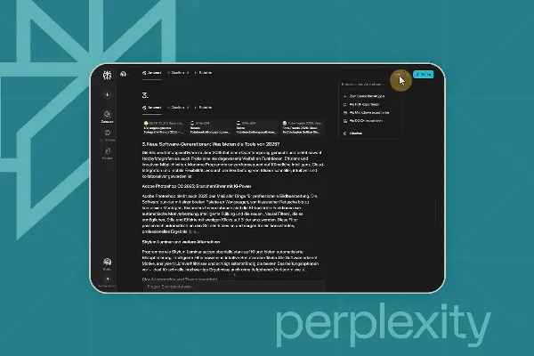 Perplexity AI 05: Lange Artikel schreiben und exportieren wie ein Profi