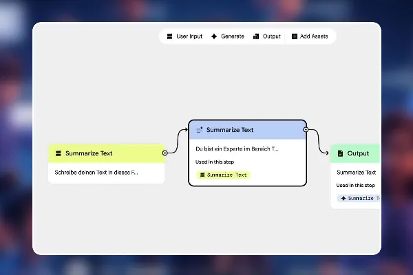 Google Opal 13: Kombinieren von Schritten (Text → Analyse → Zusammenfassung)