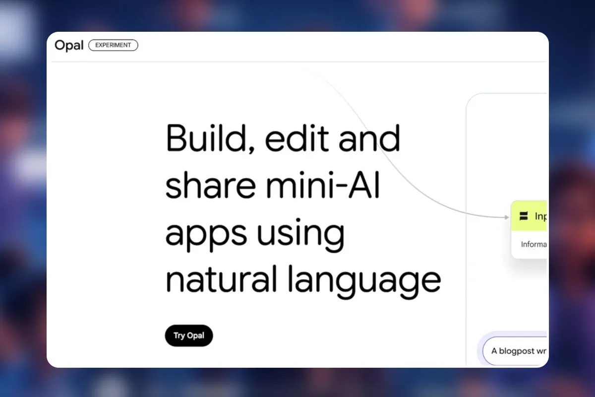 14 - Google Opal- No-Code-Automatisierungen leicht gemacht