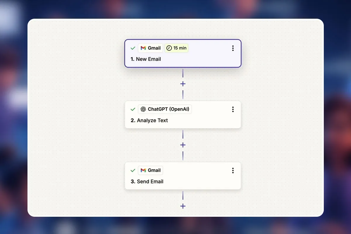 15 - ChatGPT in Zapier/Make einbinden (Texte generieren, Mails schreiben)