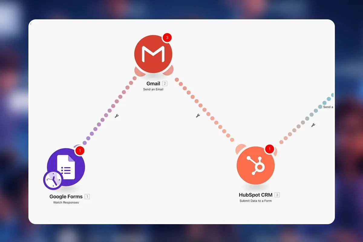 18 - Automatisiertes Kunden-Onboarding (z. B. Formular → Mail → CRM → WhatsApp)
