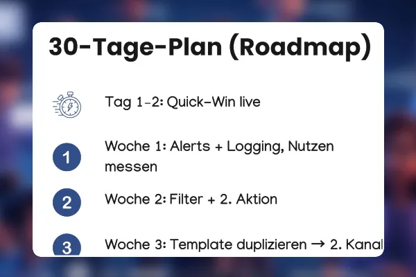 27 - Tipps, wie man klein anfängt und Schritt für Schritt erweitert