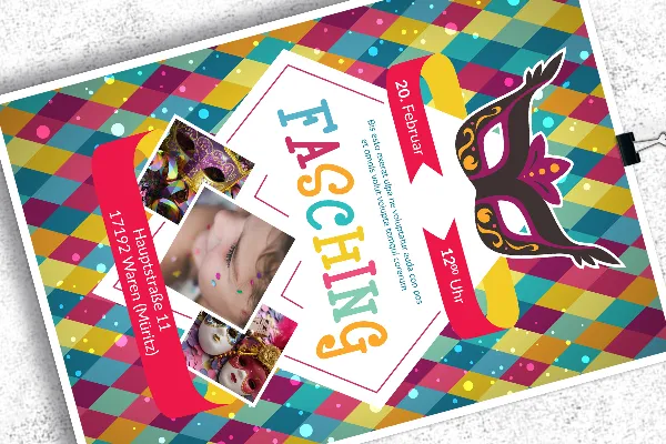 Modèles de flyers pour le carnaval et le carnaval – Version 3.