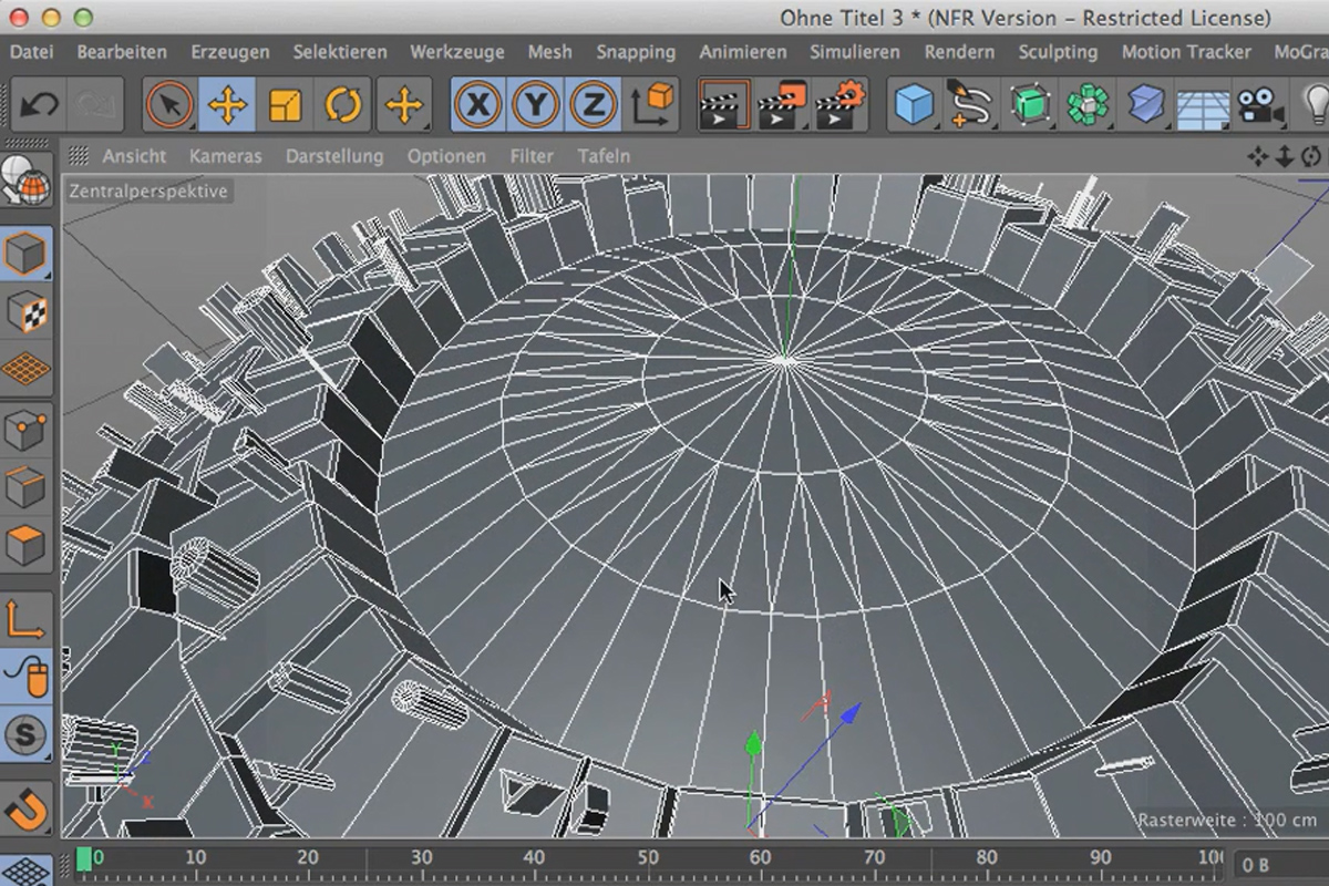 Cinema 4D ja Photoshop kohtaavat: Greebler 1.3. selittää: objektivälilehti.