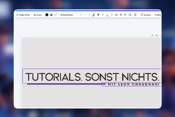 34 - Banner und Logo in Canva erstellen