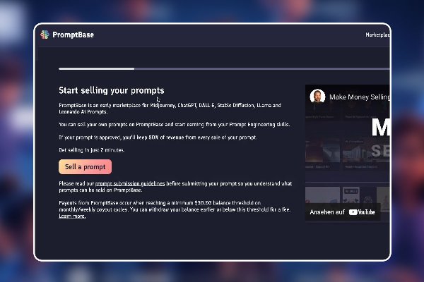 47 - PromptBase Account anlegen