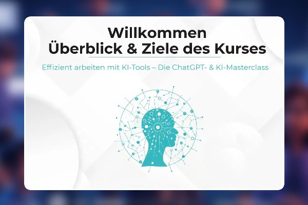 01 - Willkommen: Überblick & Ziele des Kurses