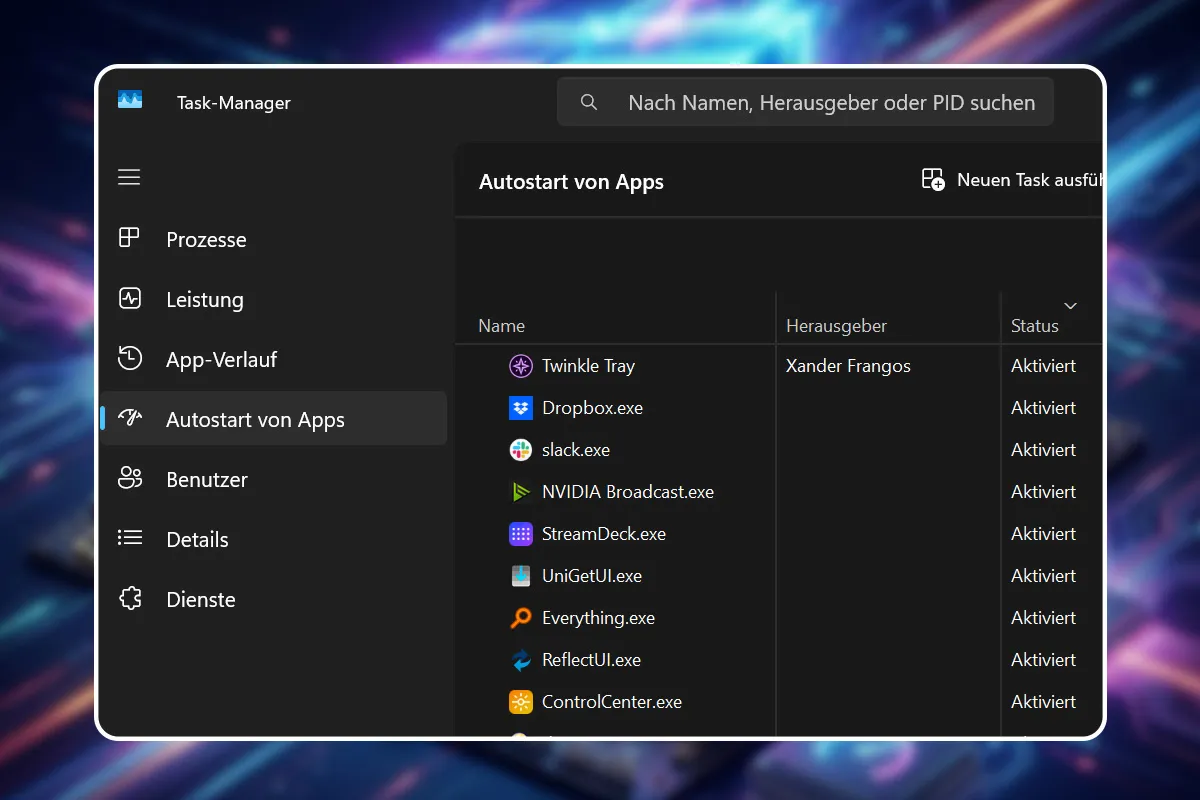 01 - Windows nur mit Bordmitteln beschleunigen