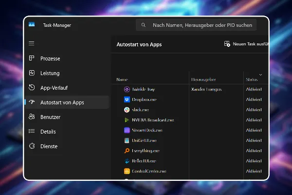 01 - Windows nur mit Bordmitteln beschleunigen