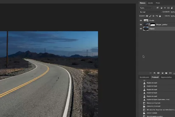 Swampcar Photoshop Training: 1.2 Anpassung Farbe und Kontrast