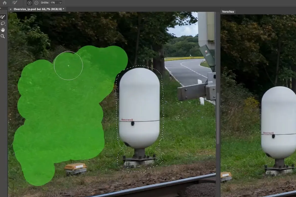 Oversize Photoshop Composing: 2 Dämmerung erzeugen