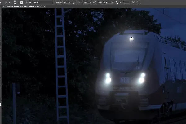 Oversize Photoshop Composing: 3 Dämmerung erzeugen