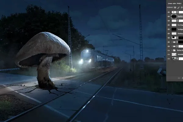 Oversize Photoshop Composing: 7 Nebel und Atmosphäre