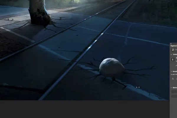 Oversize Photoshop Composing: 10 Weitere Pilze einfügen