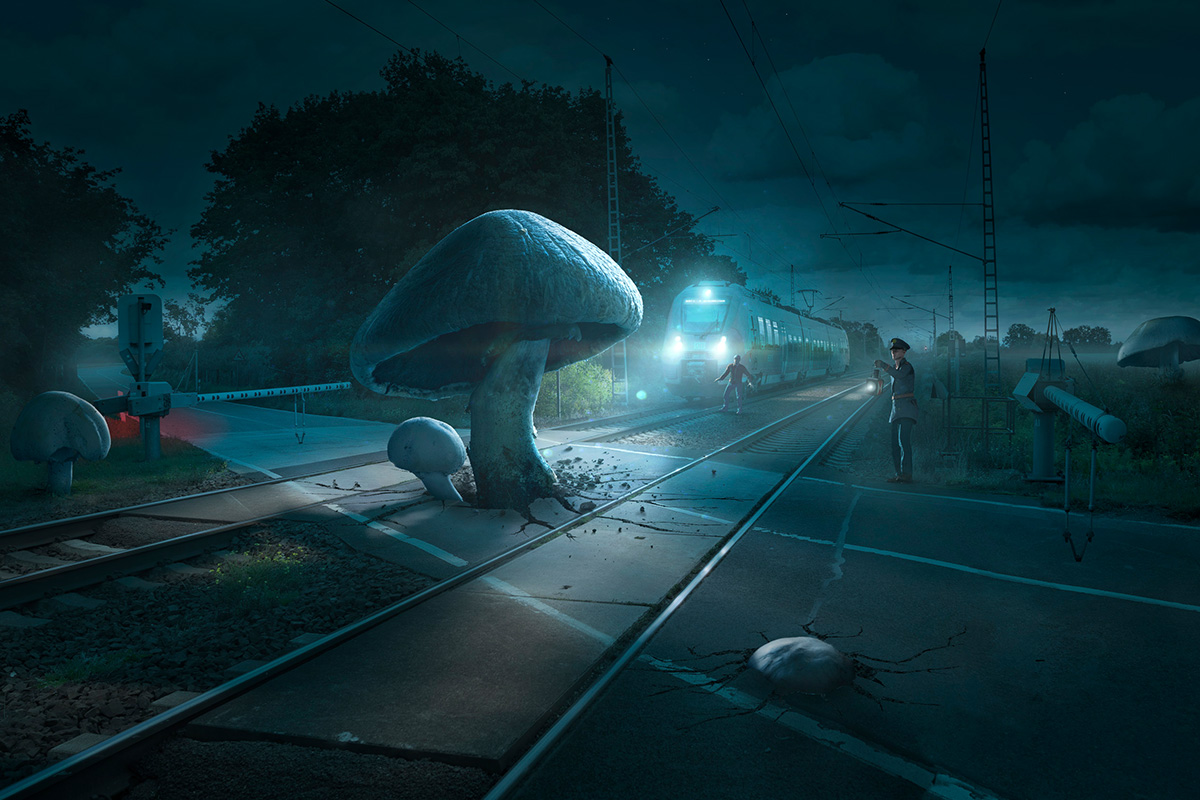 Oversize Photoshop Composing: 13 Details und Farblook