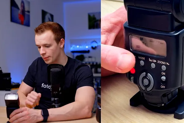 22a - Aufsteckblitze Einstellungen