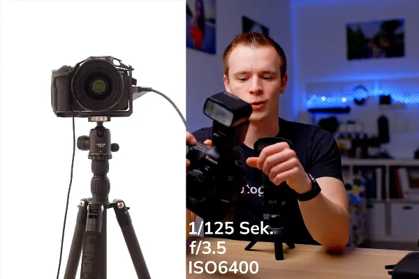 24 - Aufsteckblitze manuell einstellen