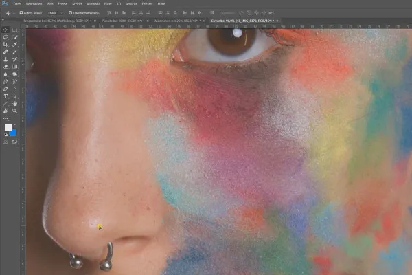 Separazione delle frequenze in Photoshop - Spiegato le 03 frequenze