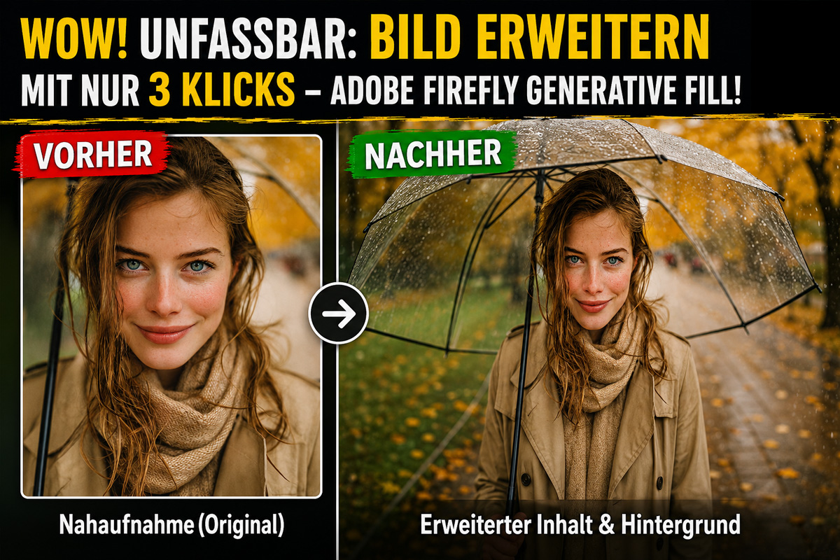 01 - Adobe Firefly: Bilder erweitern mit „Generativ füllen“