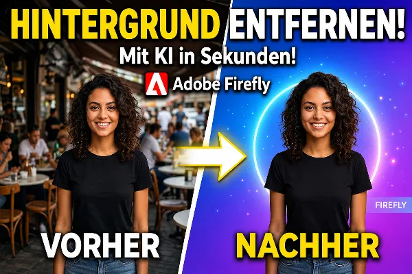 08 - Hintergrund eines Bildes entfernen mit Adobe Firefly