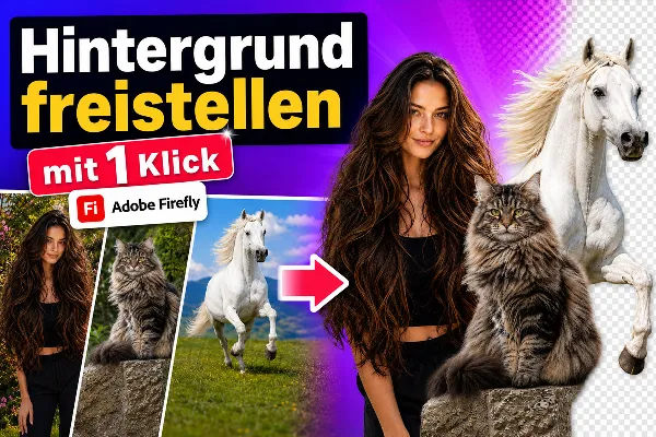 14 - Hintergrund freistellen mit einem Klick durch Adobe Firefly