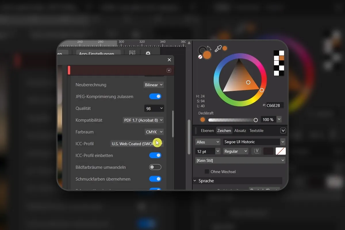 Affinity Layout: 18 – Druck-PDF (PDF/X) korrekt exportieren