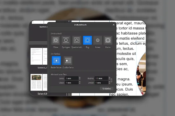 Affinity Layout: 11 – Textumfluss um Bilder