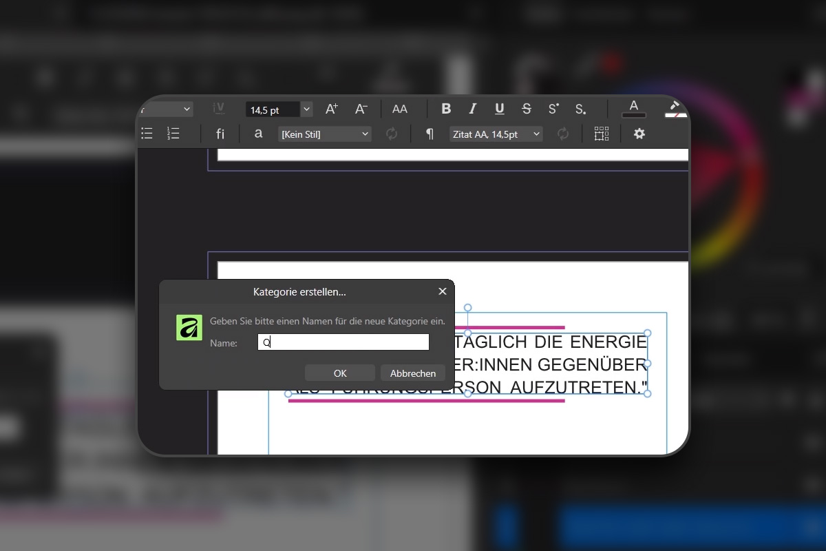 Affinity Layout: 12 – Pull Quotes & visuelle Hierarchie