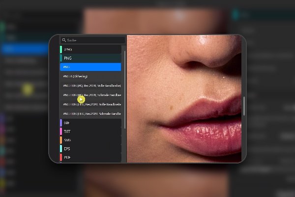 Affinity Pixel: 17 – Export für Social Media vs. Druck (JPEG, PNG, TIFF)