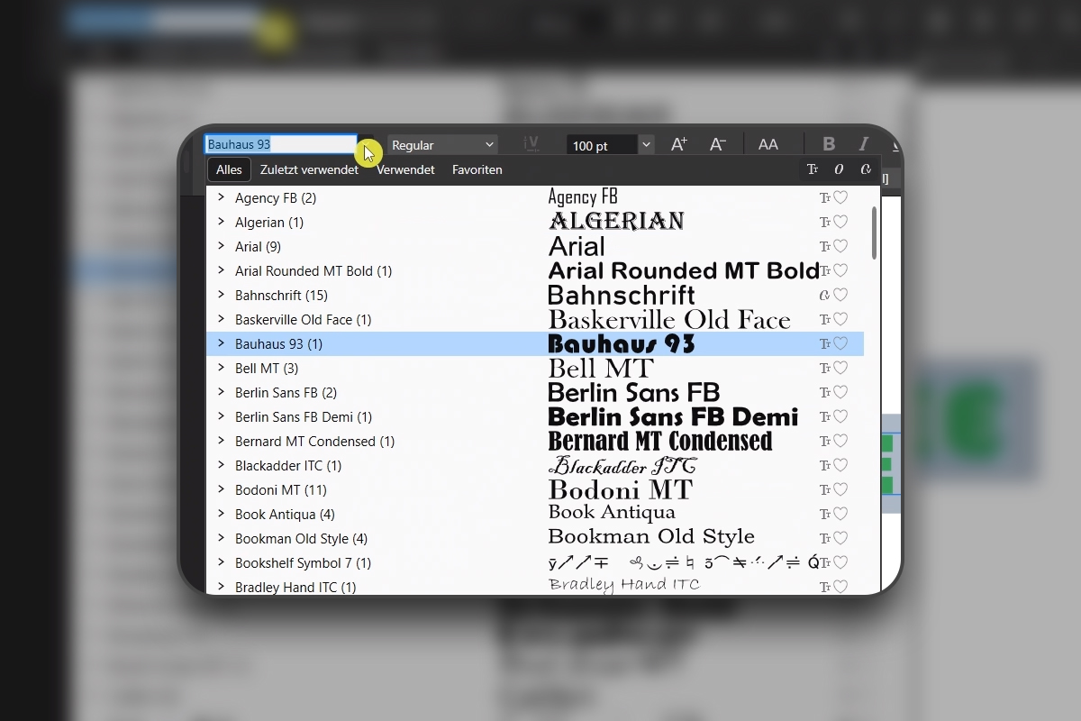 Affinity Vektor: 4.1 Typografie auf Pfaden