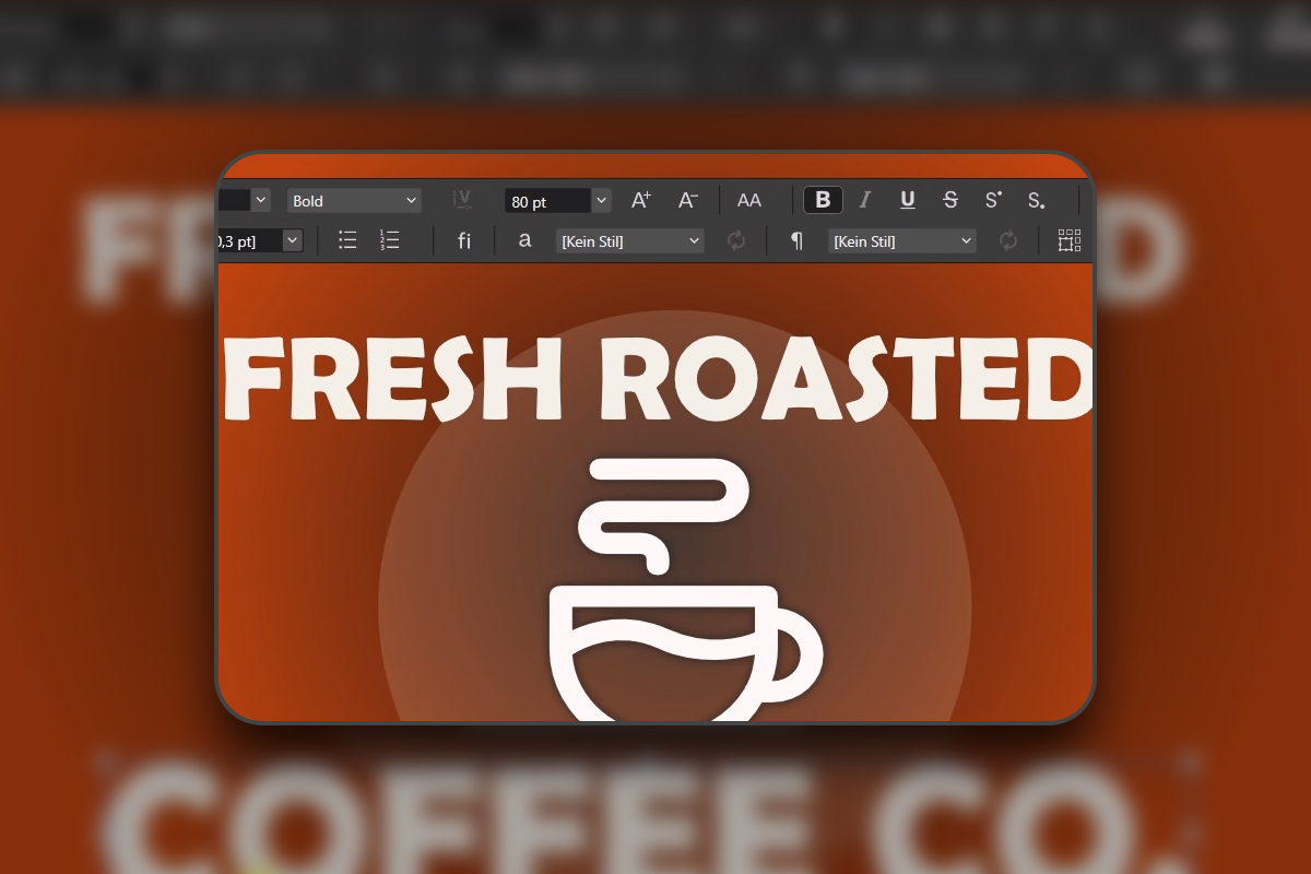 Affinity Vektor: 3.3 Praxisprojekt: Coffee-Shop-Promo-Post