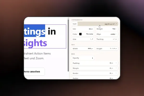Claude Design: 1.3.1 Edits & Tweaks für dein Claude Design