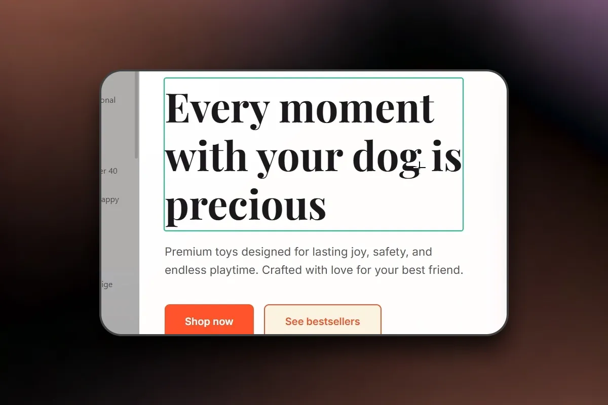 Claude Design: 4.2 Generalprobe: Hero, Features, CTA und Sections erzeugen