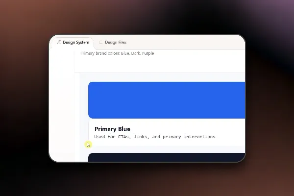Claude Design: 6.1 Ein einfaches Designsystem erstellen