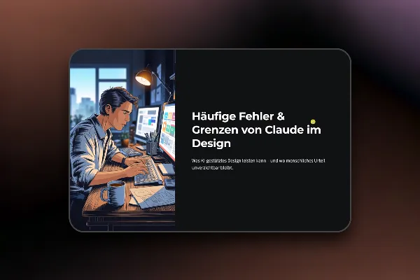 Claude Design: 6.3 Häufige Fehler mit Claude Design