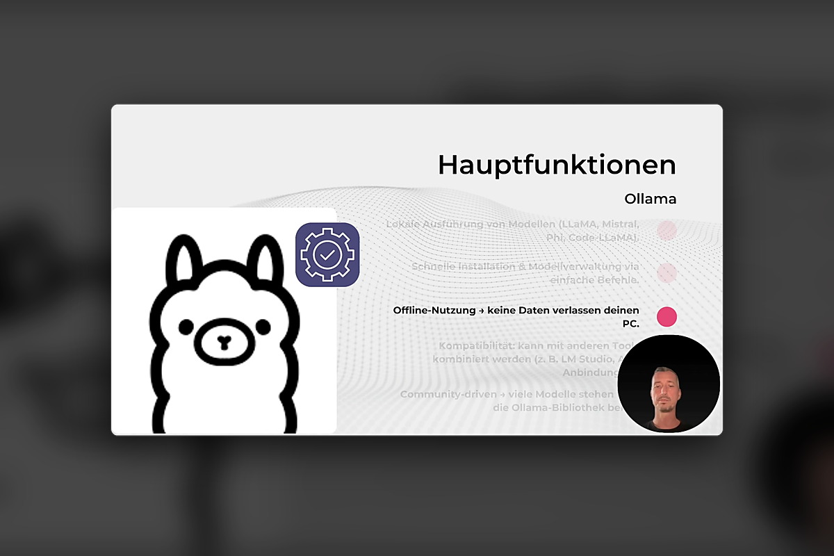 GenAI für Cybersecurity: 7.10 - Ollama – Open-Source-AI für vertrauliche Analysen