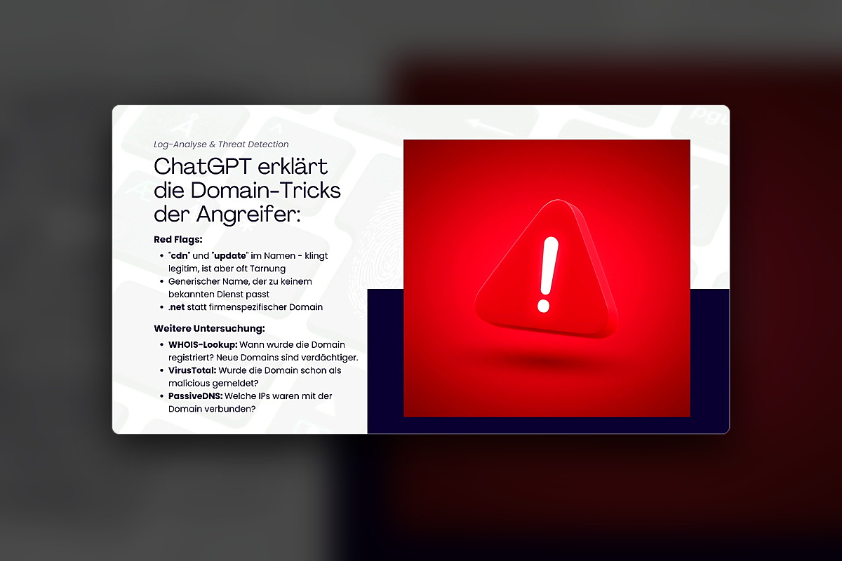 GenAI für Cybersecurity: 2.2. Firewall- Und Proxy-Logs Verstehen