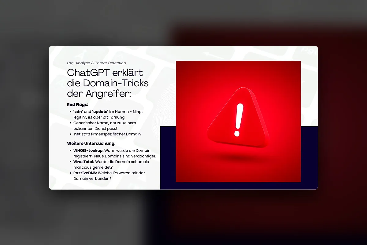 GenAI für Cybersecurity: 2.2. Firewall- Und Proxy-Logs Verstehen