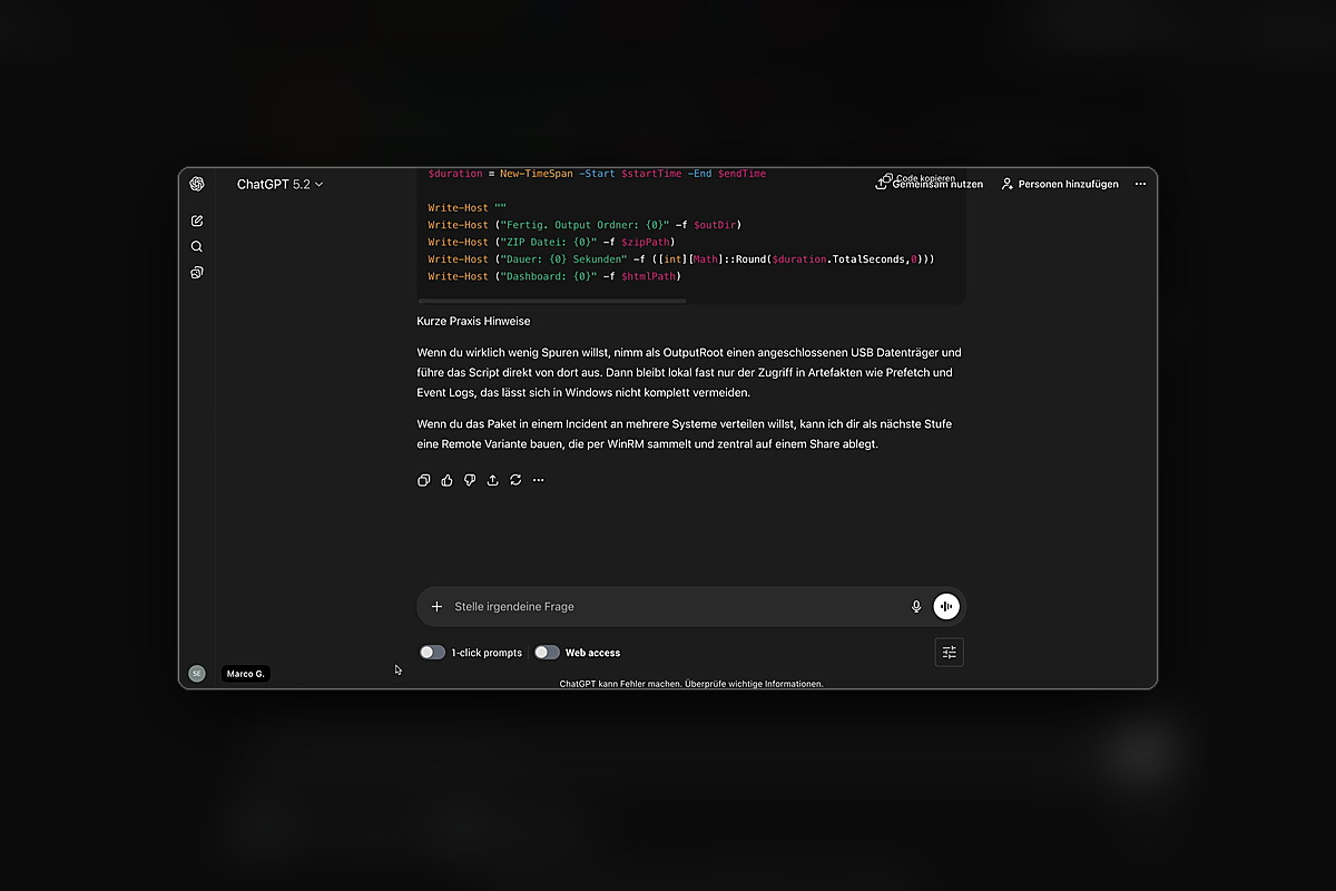 GenAI für Cybersecurity: 4.2. Security Script-Generierung