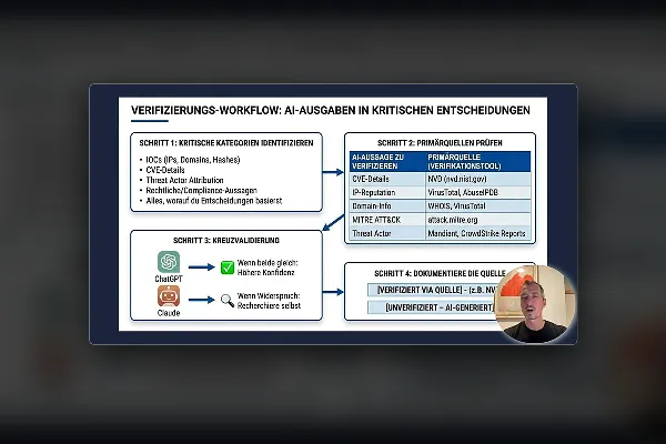 GenAI für Cybersecurity: 5.1. Halluzinationen Erkennen Und Vermeiden