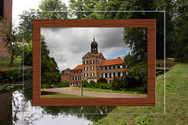Photoshop-åtgärd: Glasbildram 1