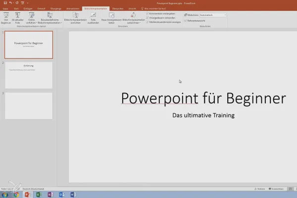 Besser in PowerPoint: Werde zum Präsentations-Helden – 03 Die Bildschirmpräsentation