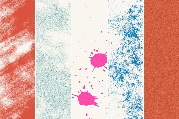 Grain-Texturen: Kreide, Spray & Spritzer